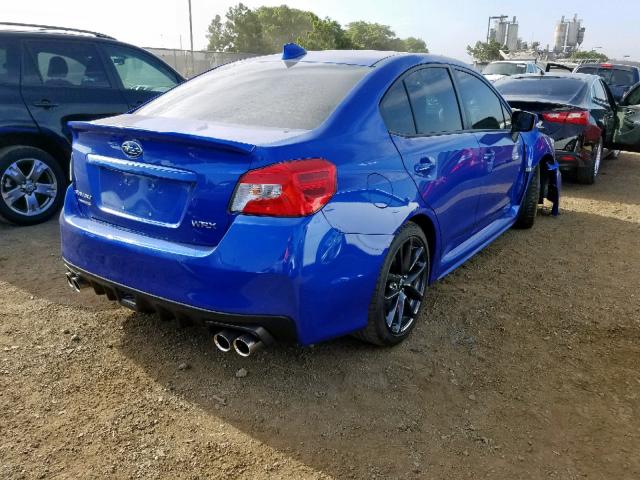 JF1VA1F62K8827898 - 2019 SUBARU WRX LIMITE BLUE photo 4