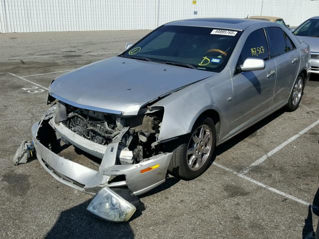 1G6DC67A360105105 - 2006 CADILLAC STS SILVER photo 2