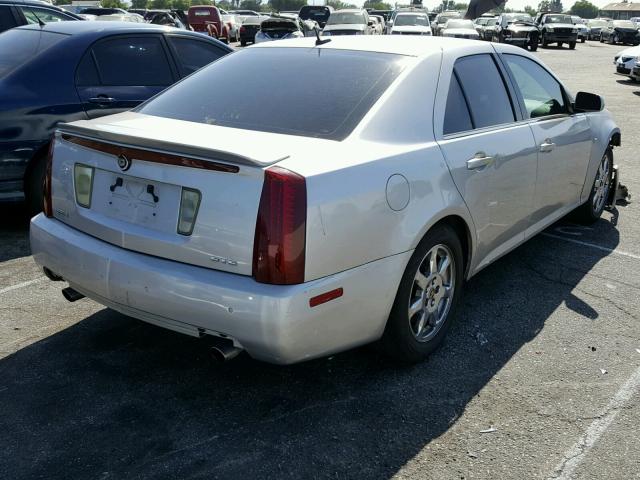 1G6DC67A360105105 - 2006 CADILLAC STS SILVER photo 4