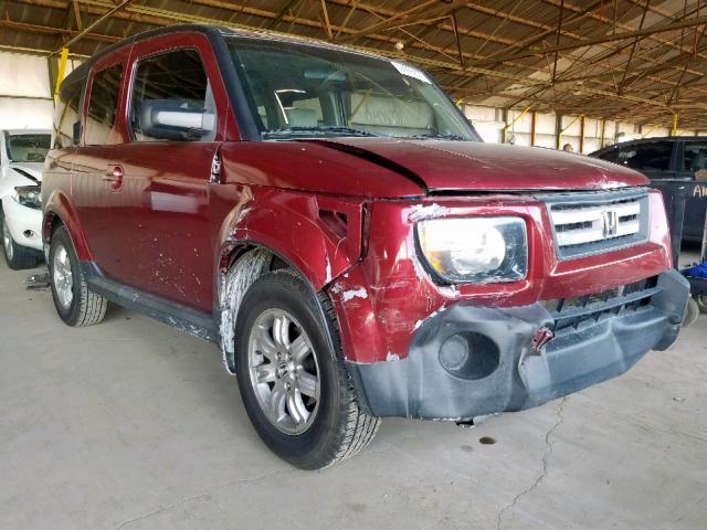 5J6YH18738L009850 - 2008 HONDA ELEMENT EX BURGUNDY photo 1