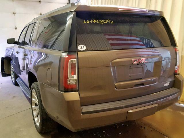 1GKS2GKC2GR181681 - 2016 GMC YUKON XL K BROWN photo 3