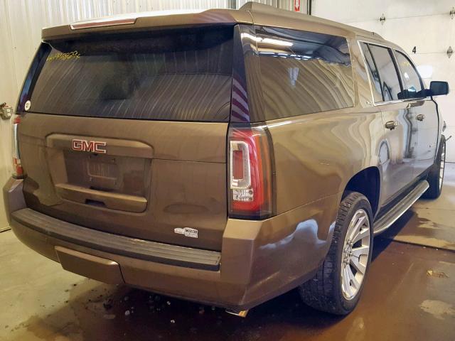 1GKS2GKC2GR181681 - 2016 GMC YUKON XL K BROWN photo 4