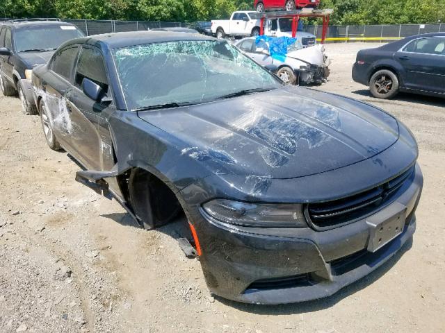 2C3CDXBG8KH562445 - 2019 DODGE CHARGER SX BLACK photo 1