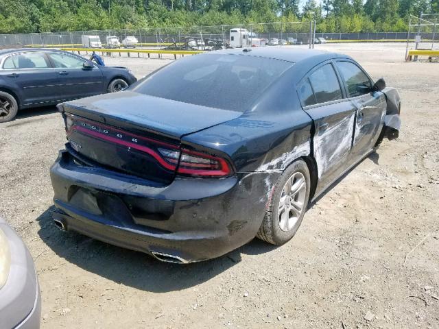 2C3CDXBG8KH562445 - 2019 DODGE CHARGER SX BLACK photo 4