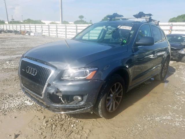 WA1KK78R69A046562 - 2009 AUDI Q5 3.2 GRAY photo 2