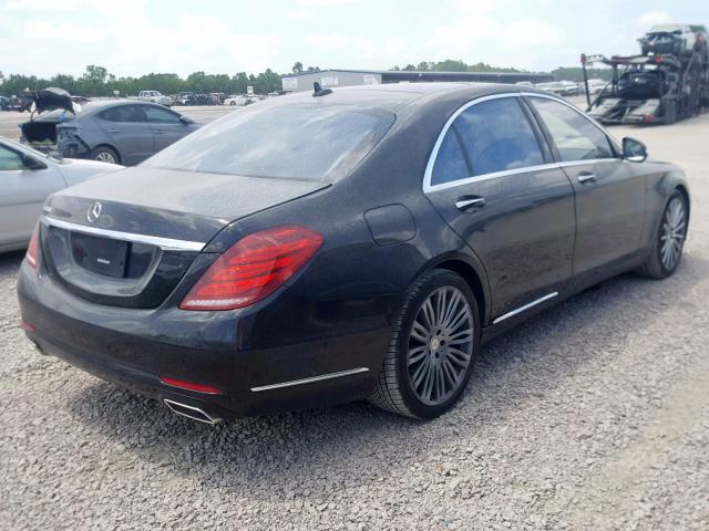 WDDUG8CB1FA179408 - 2015 MERCEDES-BENZ S 550 BLACK photo 4