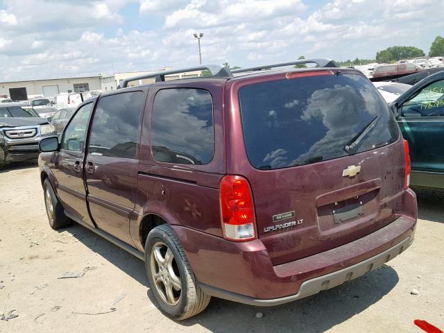 1GNDV33L96D132726 - 2006 CHEVROLET UPLANDER L MAROON photo 3