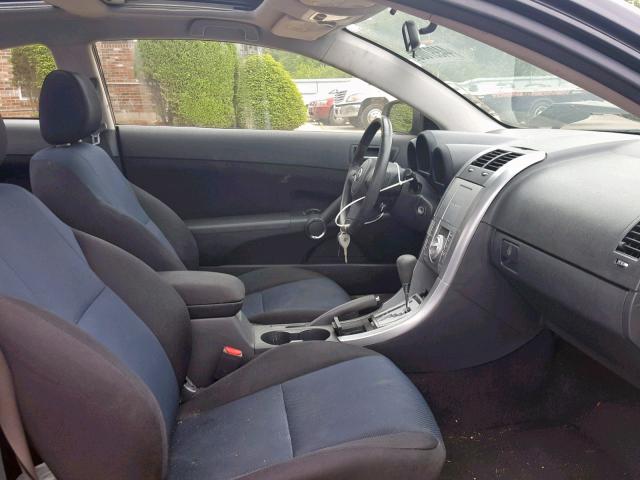 JTKDE177X60103780 - 2006 TOYOTA SCION TC შავი ფოტო 5