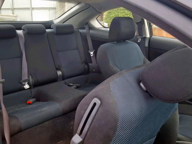 JTKDE177X60103780 - 2006 TOYOTA SCION TC შავი ფოტო 6