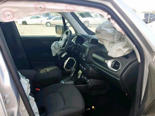 ZACCJBAB7JPH05931 - 2018 JEEP RENEGADE S GRAY photo 5