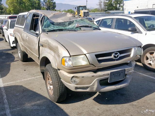 4F4YR16U52TM21763 - 2002 MAZDA B3000 CAB GOLD photo 1