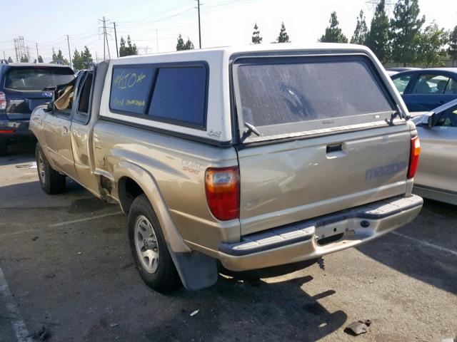 4F4YR16U52TM21763 - 2002 MAZDA B3000 CAB GOLD photo 3