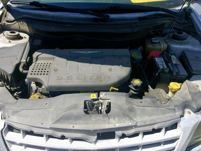 2C8GM68434R571893 - 2004 CHRYSLER PACIFICA GRAY photo 7