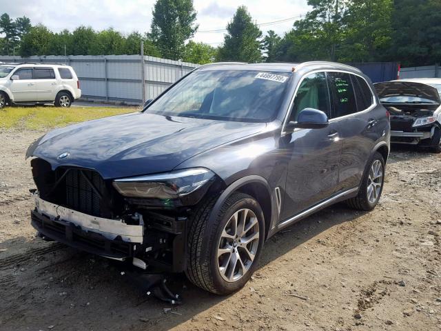 5UXCR6C54KLL04347 - 2019 BMW X5 XDRIVE4 CHARCOAL photo 2