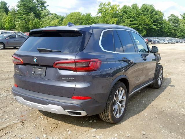 5UXCR6C54KLL04347 - 2019 BMW X5 XDRIVE4 CHARCOAL photo 4