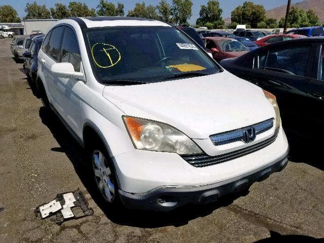 JHLRE387X7C026810 - 2007 HONDA CR-V EXL WHITE photo 1