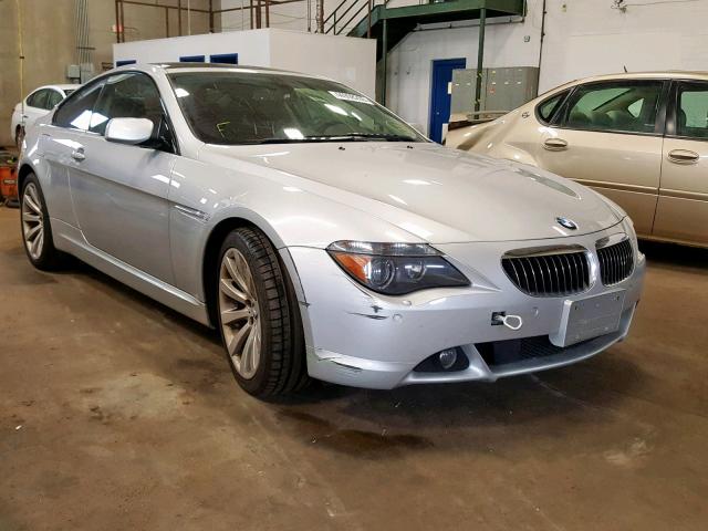 WBAEH13597CR52707 - 2007 BMW 650 I SILVER photo 1