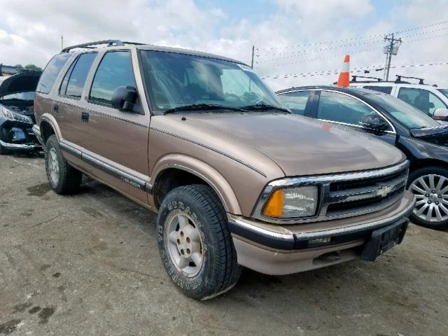 1GNDT13W9V2209884 - 1997 CHEVROLET BLAZER TAN photo 1