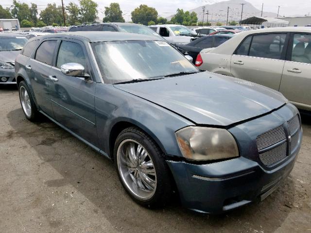 2D4FV48T65H617166 - 2005 DODGE MAGNUM SE GRAY photo 1