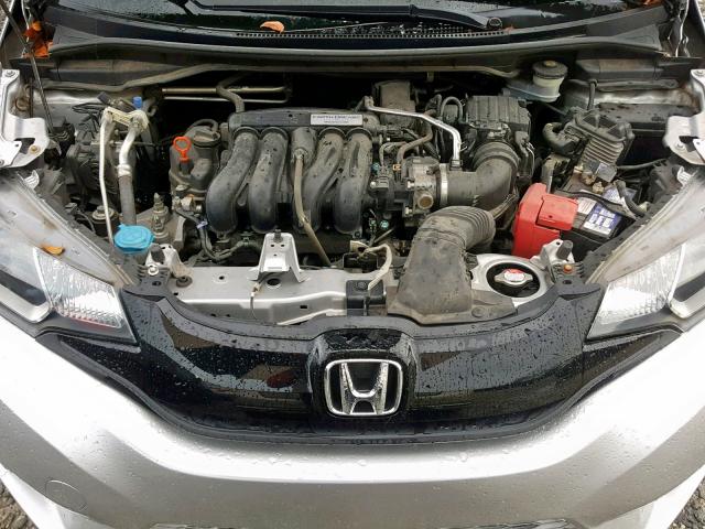 3HGGK5H57FM717170 - 2015 HONDA FIT LX SILVER photo 7