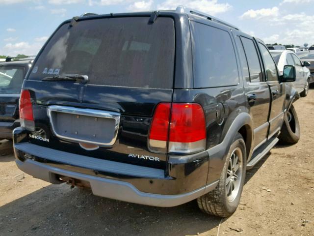 5LMEU78H03ZJ00427 - 2003 LINCOLN AVIATOR BLACK photo 4