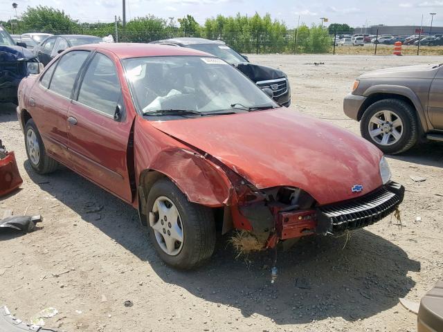 1G1JC524X17248783 - 2001 CHEVROLET CAVALIER B RED photo 1