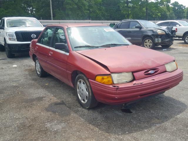 3FASP13J9SR208935 - 1995 FORD ESCORT LX RED photo 1