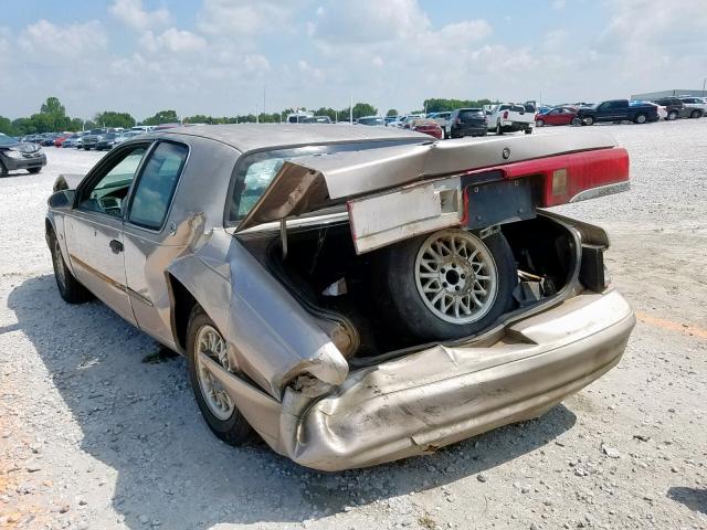 1MELM62W3SH636582 - 1995 MERCURY COUGAR XR7 BEIGE photo 3