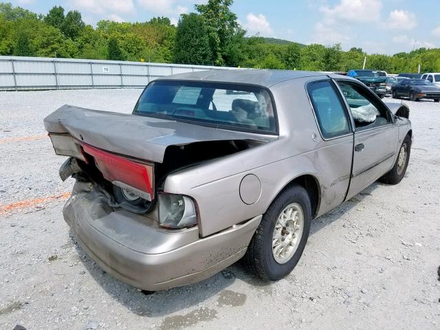 1MELM62W3SH636582 - 1995 MERCURY COUGAR XR7 BEIGE photo 4