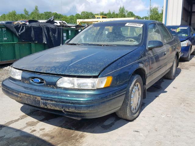 1FALP5245SA242274 - 1995 FORD TAURUS GL GREEN photo 2