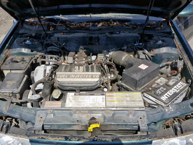 1FALP5245SA242274 - 1995 FORD TAURUS GL GREEN photo 7