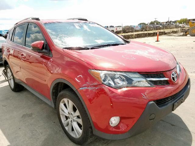 2T3YFREV3FW192772 - 2015 TOYOTA RAV4 LIMIT RED photo 1