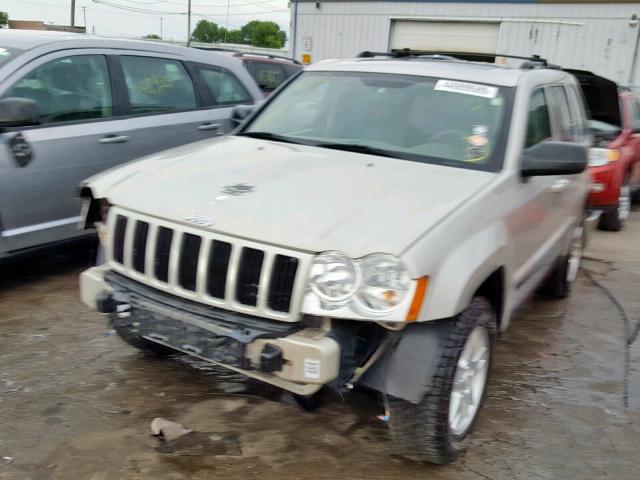 1J8GS48K67C549760 - 2007 JEEP GRAND CHER BEIGE photo 2