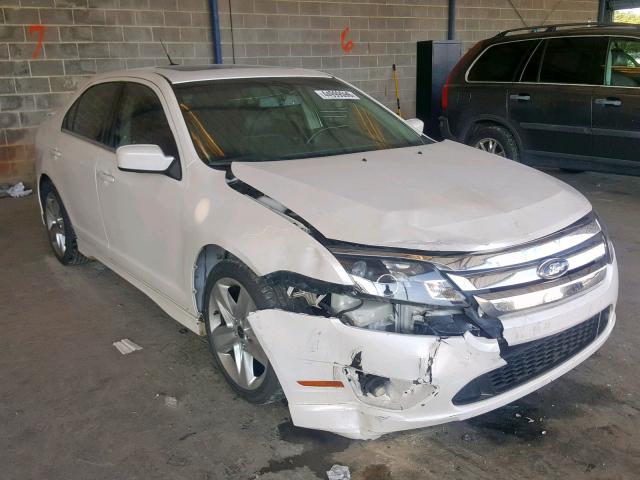 3FAHP0KC5CR309088 - 2012 FORD FUSION SPO WHITE photo 1