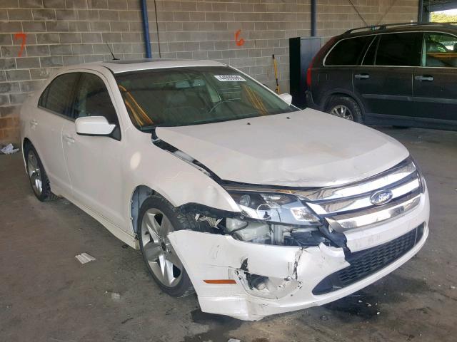 3FAHP0KC5CR309088 - 2012 FORD FUSION SPO WHITE photo 9