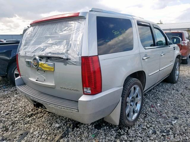 1GYUKCEF6AR170431 - 2010 CADILLAC ESCALADE P SILVER photo 4