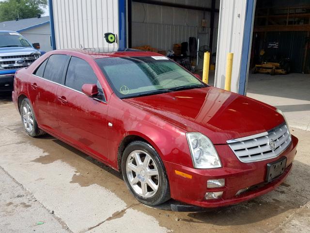 1G6DW677250123301 - 2005 CADILLAC STS MAROON photo 1