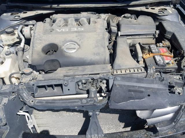 1N4BL2AP8AN488244 - 2010 NISSAN ALTIMA SR GRAY photo 7