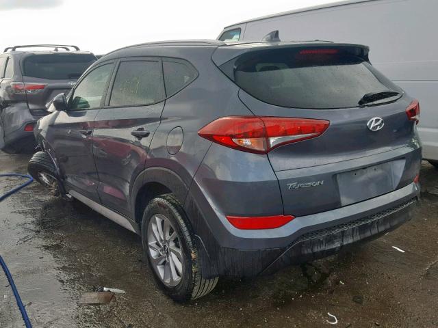 KM8J33A48JU832495 - 2018 HYUNDAI TUCSON SEL GRAY photo 3