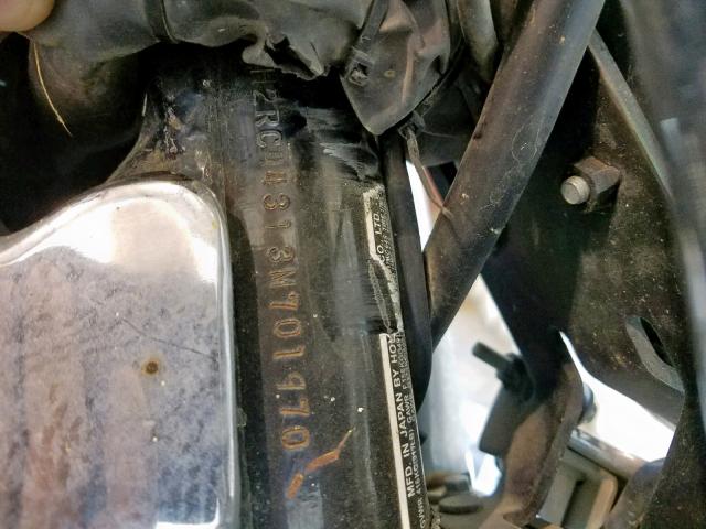 JH2RC44313M701970 - 2003 HONDA VT750 CDA 黑色 照片 10