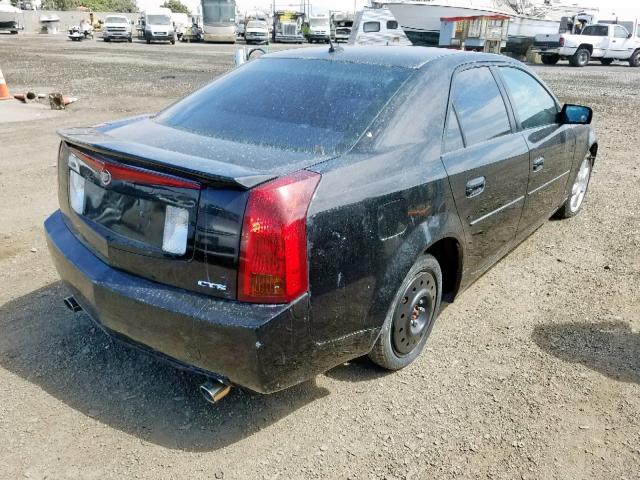 1G6DP577X60107078 - 2006 CADILLAC CTS HI FEA BLACK photo 4