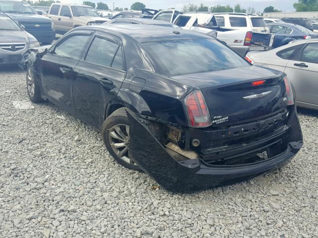 2C3CCAGG4EH283779 - 2014 CHRYSLER 300 S BLACK photo 3