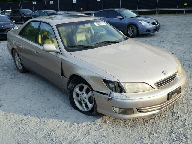 JT8BF28G5Y0248985 - 2000 LEXUS ES 300 GOLD photo 1