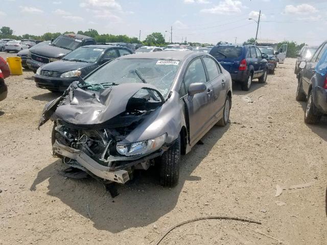 19XFA1F67AE009750 - 2010 HONDA CIVIC LX-S Gümüş foto 2