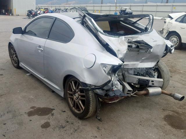 JTKDE177760080443 - 2006 TOYOTA SCION TC ვერცხლისფერი ფოტო 3