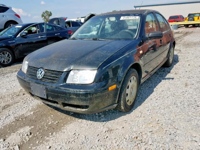 3VWRA29M4XM012016 - 1999 VOLKSWAGEN JETTA GL BLACK photo 2