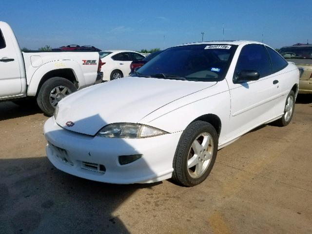 1G1JF12T1W7102481 - 1998 CHEVROLET CAVALIER Z WHITE photo 2