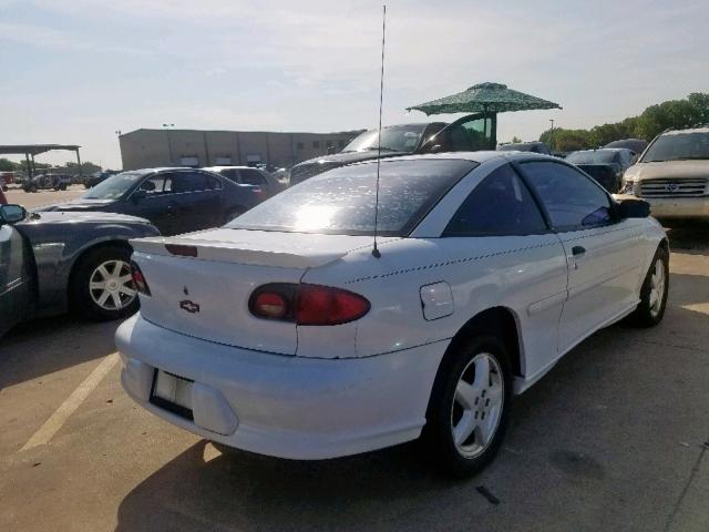 1G1JF12T1W7102481 - 1998 CHEVROLET CAVALIER Z WHITE photo 4