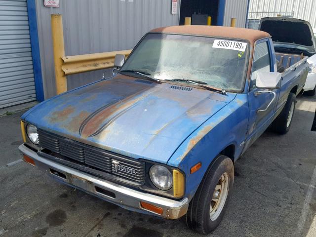 RN42023491 - 1979 TOYOTA PICKUP BLUE photo 2