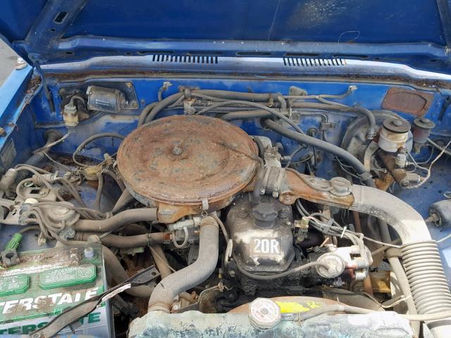 RN42023491 - 1979 TOYOTA PICKUP BLUE photo 7